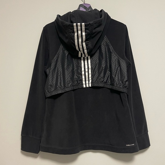 Adidas Climawarm Fleece Zip-up Jacket Size Large - Picture 2 of 8